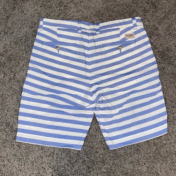 Ben Sherman Oxford Stripe Shorts - Picture 2 of 3